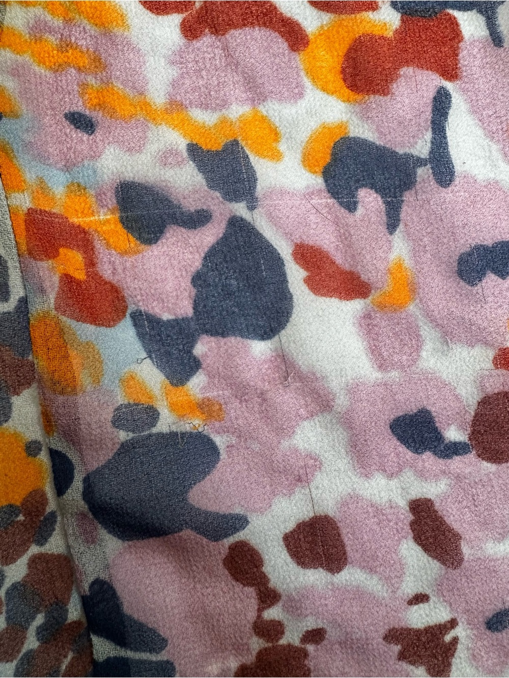 Kensie Multicolor Splash Print Off-Shoulder Mini Dress - Picture 7 of 7